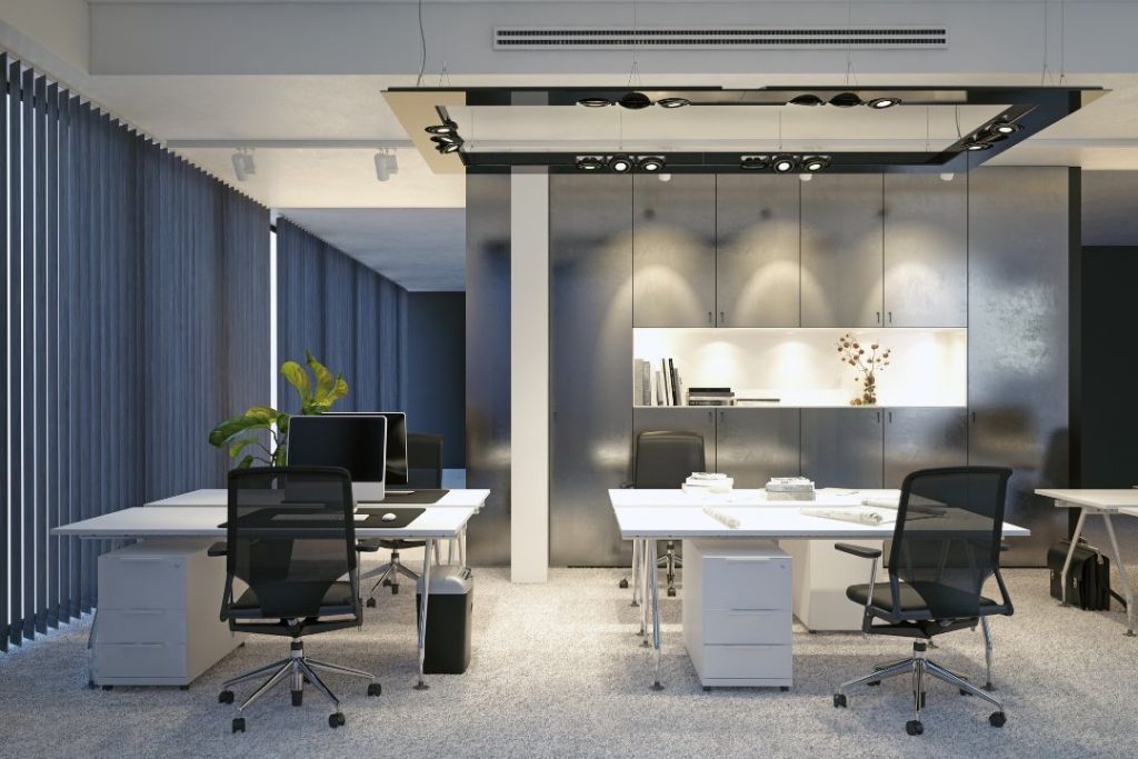 High traffic office cleaning